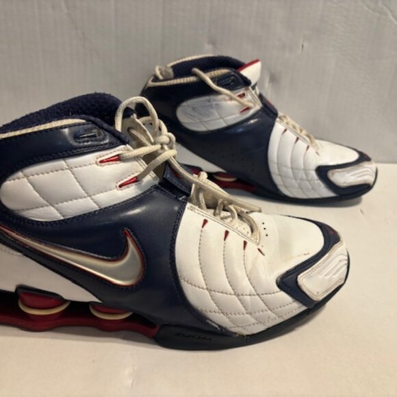 NIKE shox VC 5 Vine Carter size 10.5 Olympics UNC size 10.5 2005 Vintage RARE - Picture 9 of 12